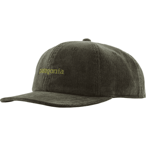 CAP PATAGONIA CORDUROY TEXT LOGO