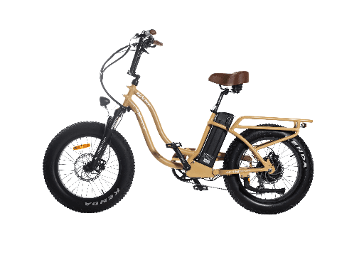 ELECTRIK FAT BIKE YELLOW