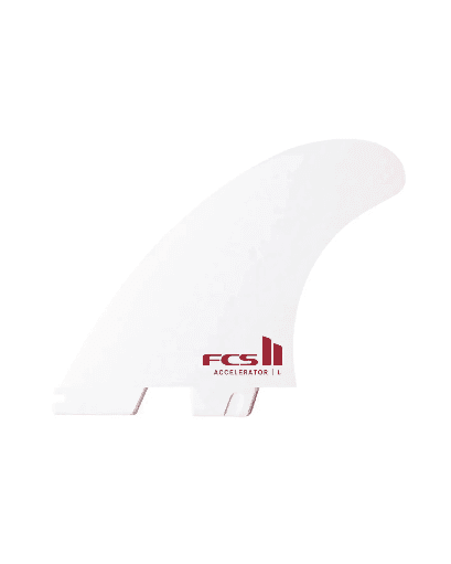 FINS FCS II ACCELERATOR PC WHITE TRI