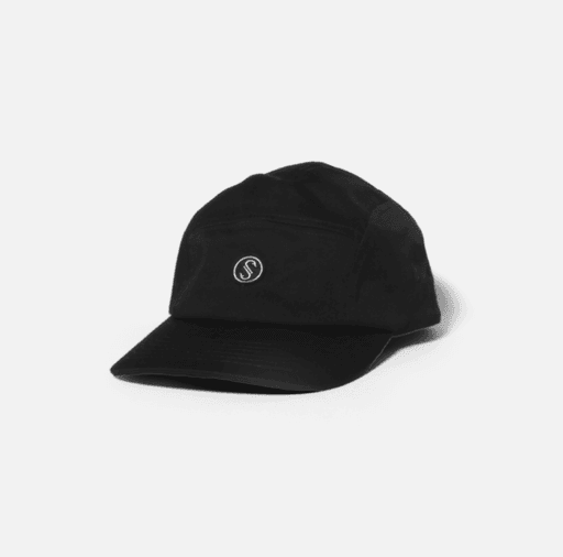 HAT SALTY CREW 5 PANEL HOOKS - PIRATE BLACK