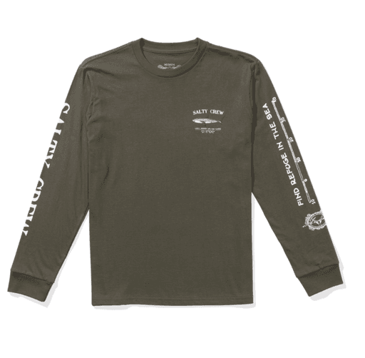 LONGLSLEEVE SALTY CREW BRUCE - DUSTY OLIVE (