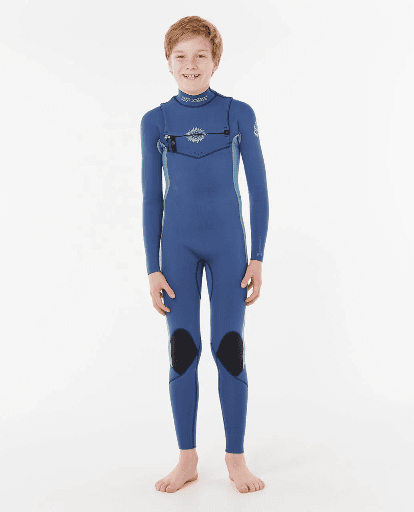WETSUIT RIP CURL KIDS DAWN PATROL 4/3MM CZ - LIGHT NAVY (