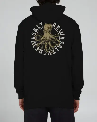 HOOD SALTY CREW TENTACLES - BLACK (