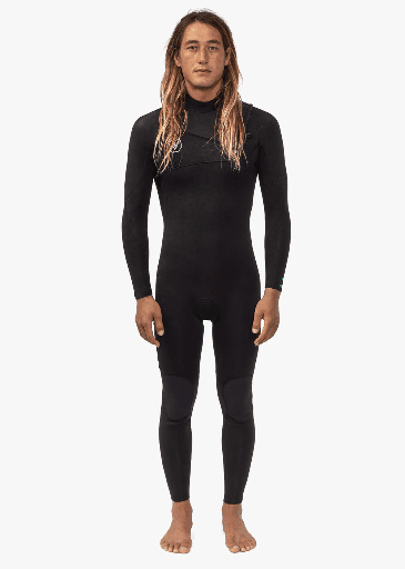 WETSUIT VISSLA 7 SEAS MEN 4-3 FULL CHEST ZIP - BLK (M