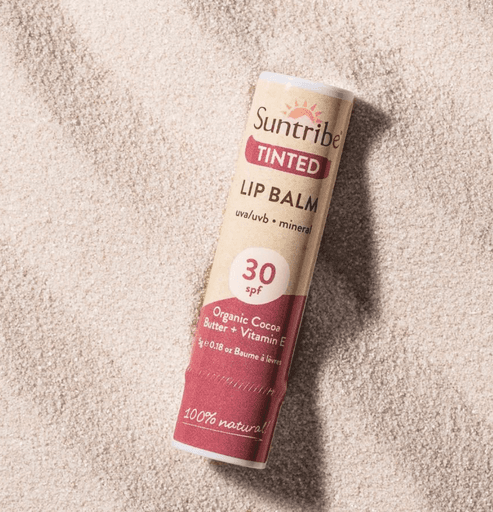ORGANIC MINERAL LIP BALM SUNTRIBE SPF30 TINTED