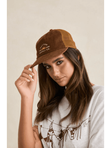 CAP RHYTHM SUPPLY TRUCKER - CHOCOLATE