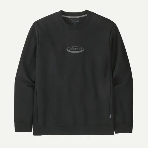 SWEATSHIRT PATAGONIA ´95 LOGO UPRISAL CREW - BLK