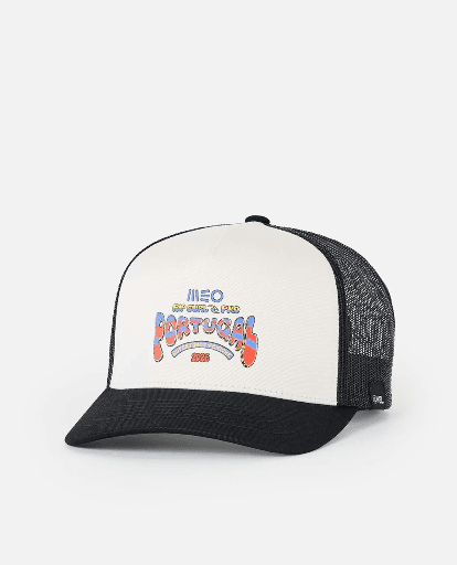 CAP TRUCKER RIP CURL MEO PENICHE PRO 26 - BONE/BLACK